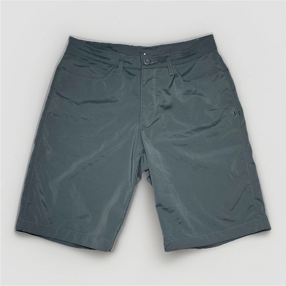 Under Armour Heat Gear Loose Golf Shorts Men's Size 34 Gray